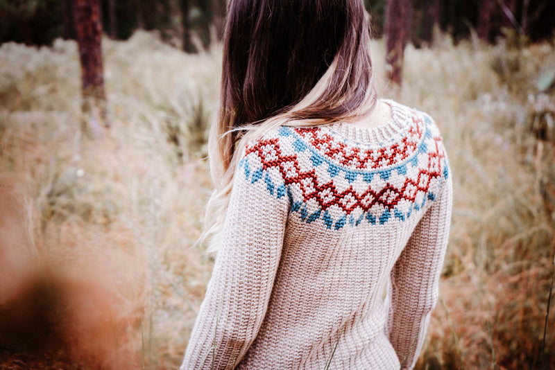 CROCHET PATTERN + VIDEO Arizona Fair Isle Crochet Sweater Dress, xs-5x sizes, Pullover Crochet Colorwork Pattern, Video Tutorial Incl.