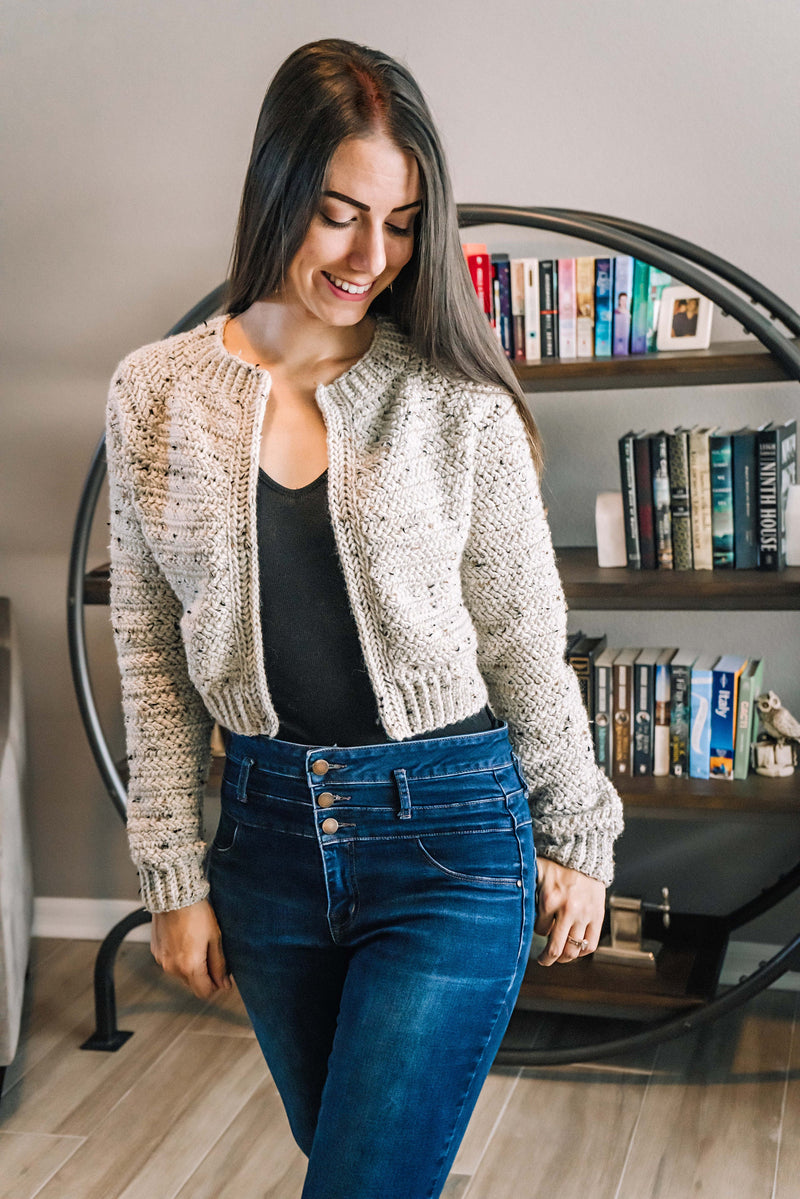 CROCHET PATTERN + VIDEO Cascade Adult Crochet Cardigan, Size Inclusive xs to 5X, Fall & Winter Fashion Wear, Hooded and Pocket Options