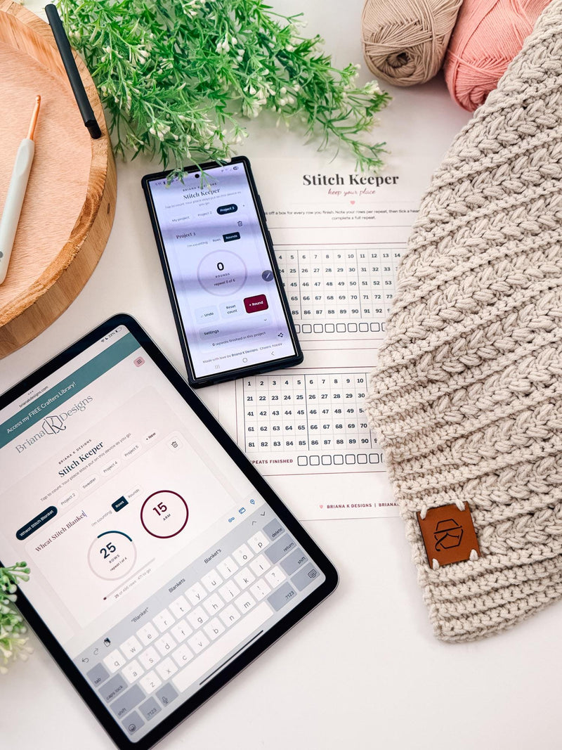 Stitch Keeper: The Row & Round Counter That Remembers Your Place