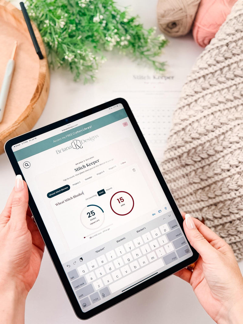Stitch Keeper: The Row & Round Counter That Remembers Your Place
