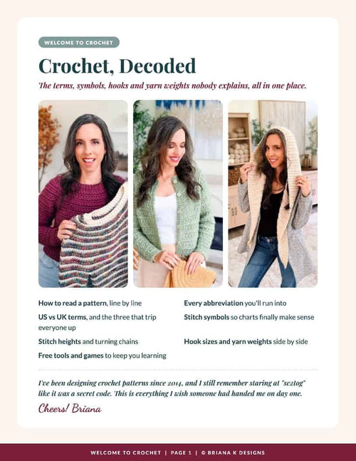 Crochet, Decoded printable cover