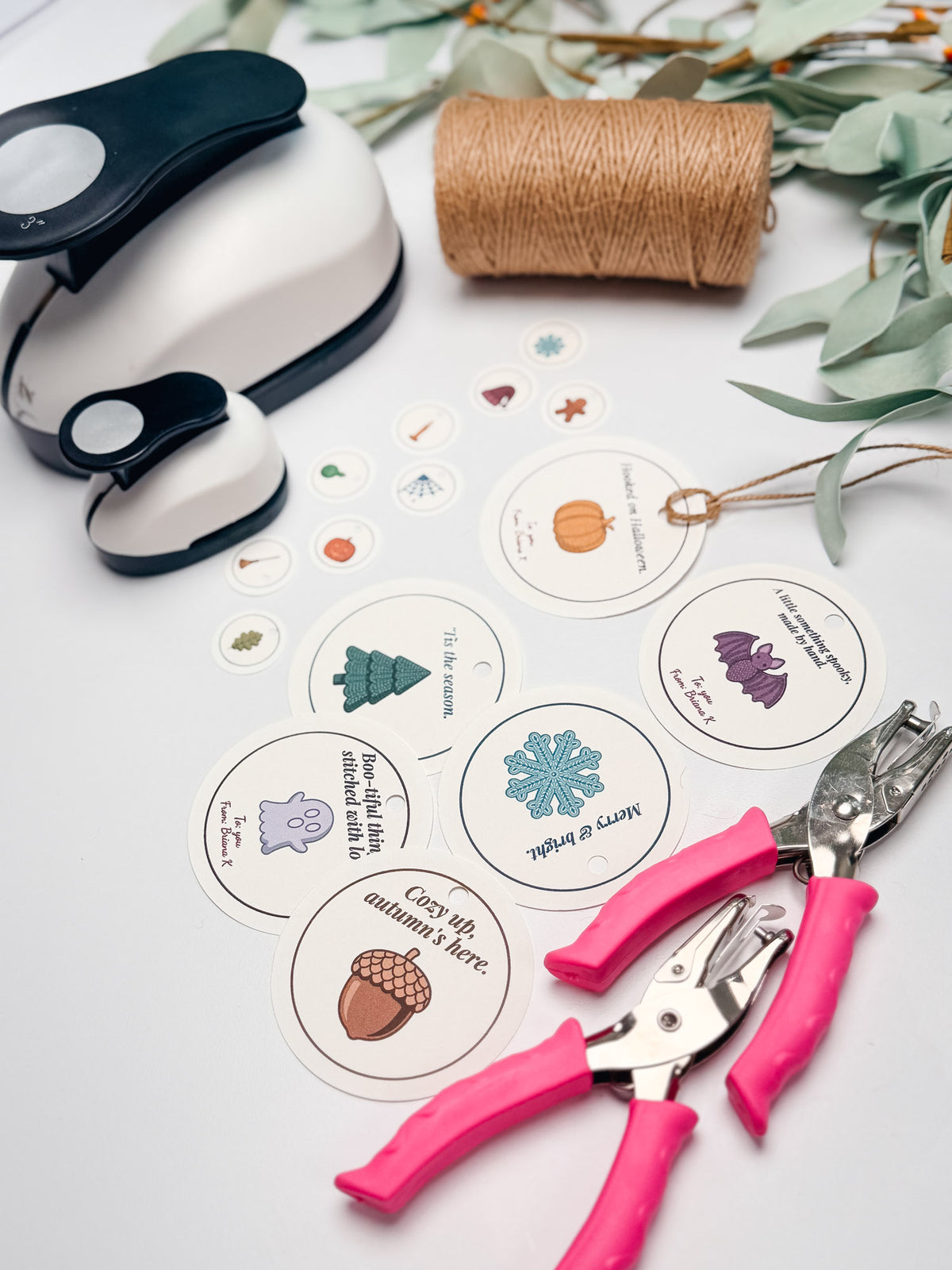 Printable Gift Tags and Wine Charms | Custom Tag and Charm Maker Tool