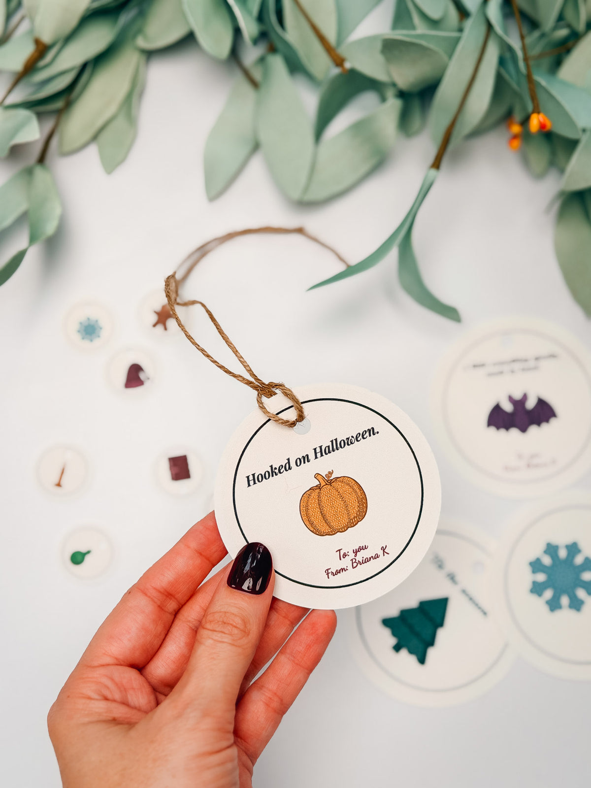 Printable Gift Tags and Wine Charms | Custom Tag and Charm Maker Tool