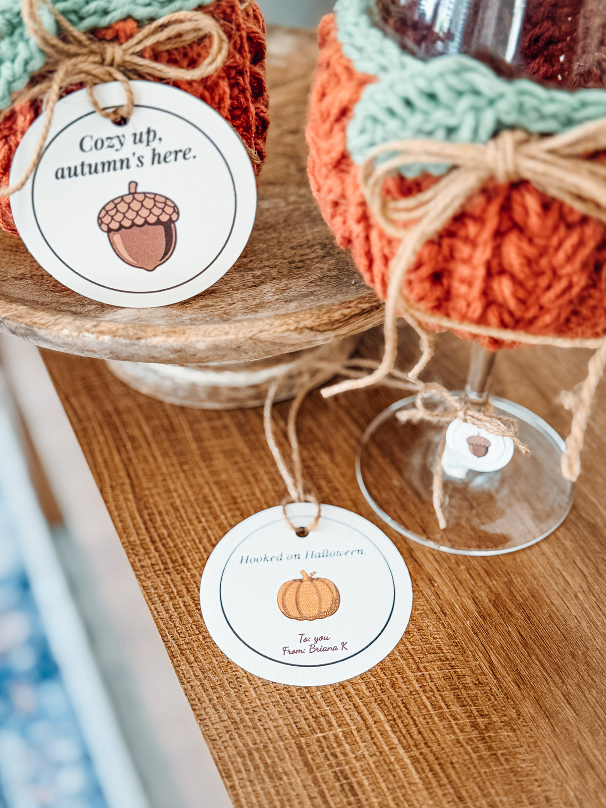 Printable Gift Tags and Wine Charms | Custom Tag and Charm Maker Tool
