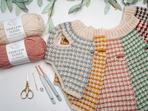 Houndstooth Dog Sweater Crochet Pattern + Video| XXS to 3X