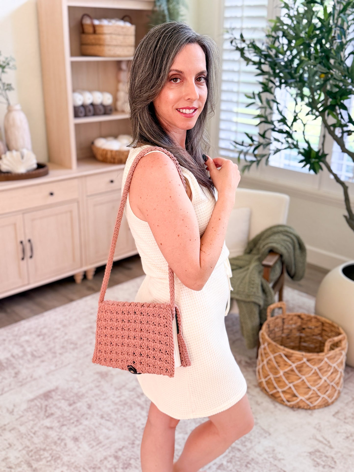 Reed Book Cover Crochet Pattern + Video | Made to Measure, Fits Any Book | Easy Lace Stitch | PDF
