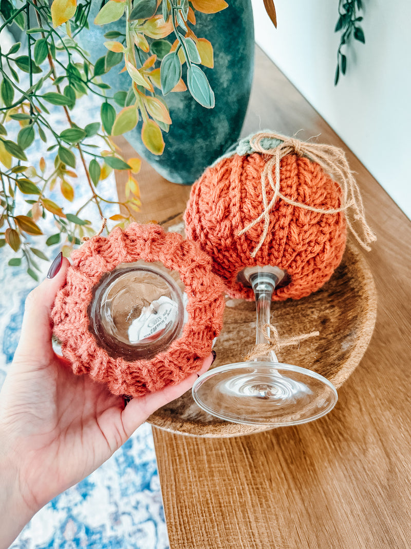 Spells and Spills Crochet Collection | 2 Patterns | Witch Hat + Wine Glass Cover | PDF