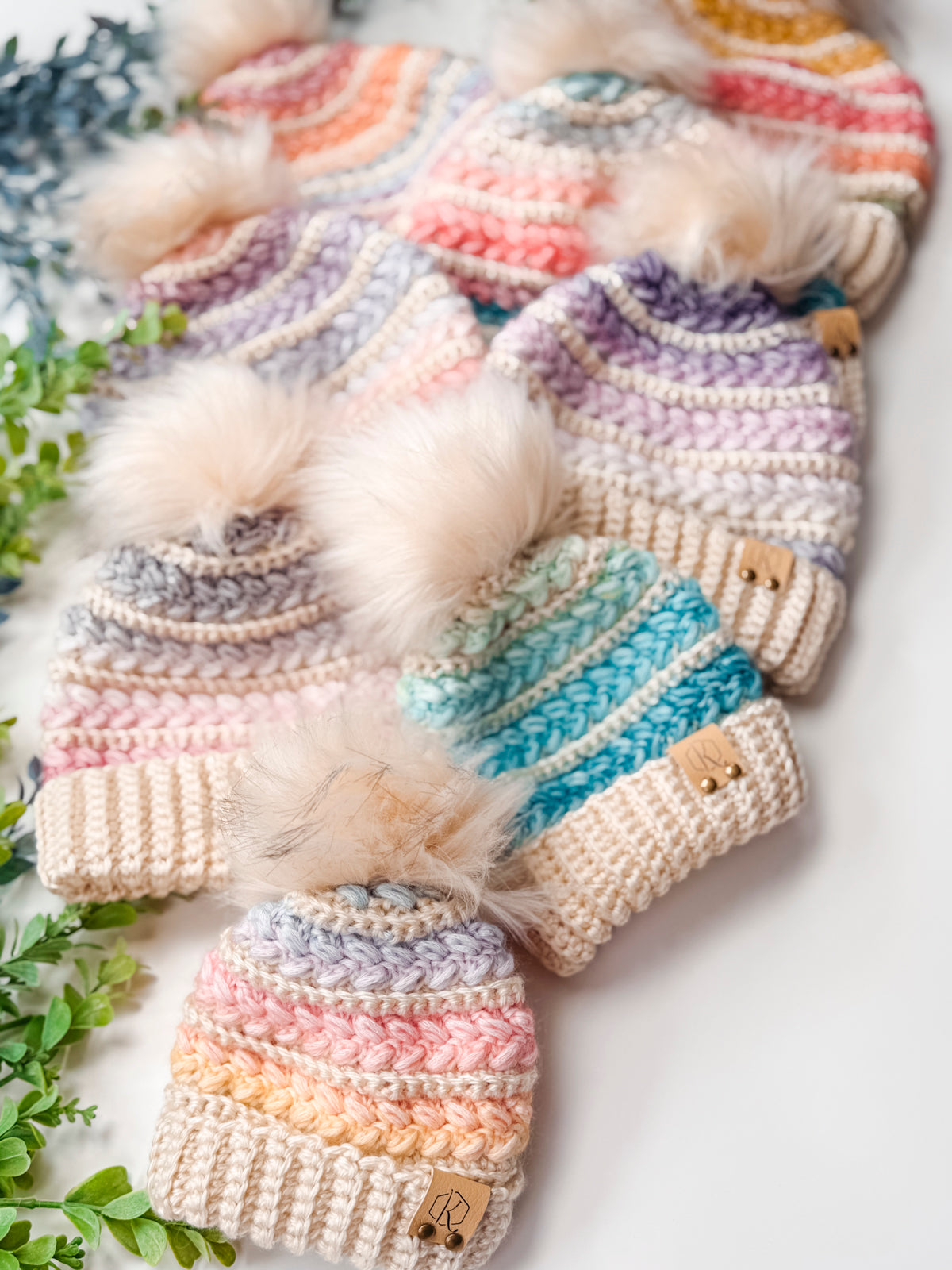 Wheat Stitch™ Beanie Crochet Pattern