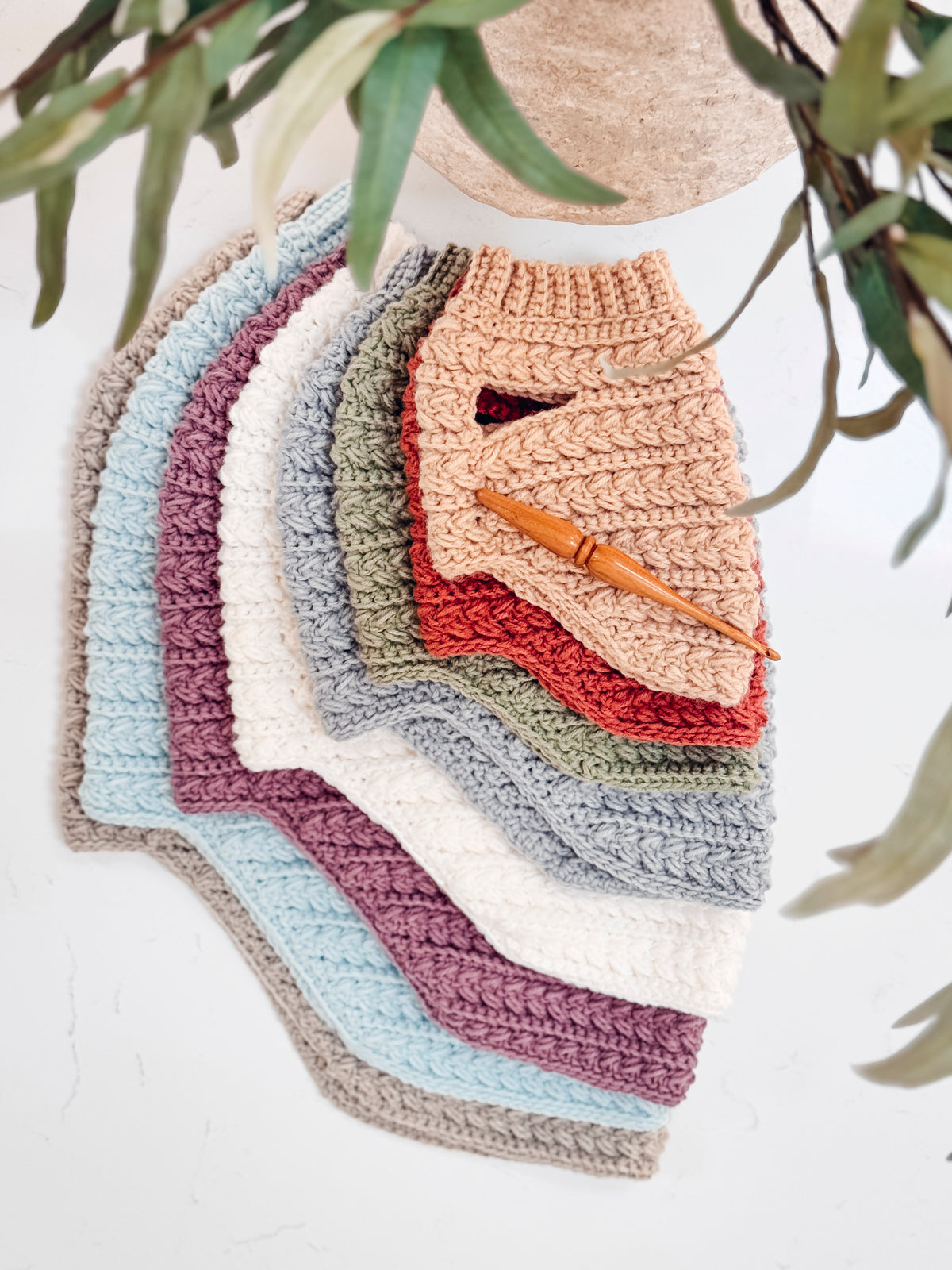 Wheat Stitch™ Dog Sweater Crochet Pattern | Textured Pet Sweater | Multiple Dog Sizes