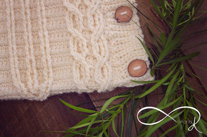 CROCHET PATTERN Infinity Baby Cocoon with Infinity Crochet! An exciting way to create stunning crochet cables! Newborn Crochet Pattern