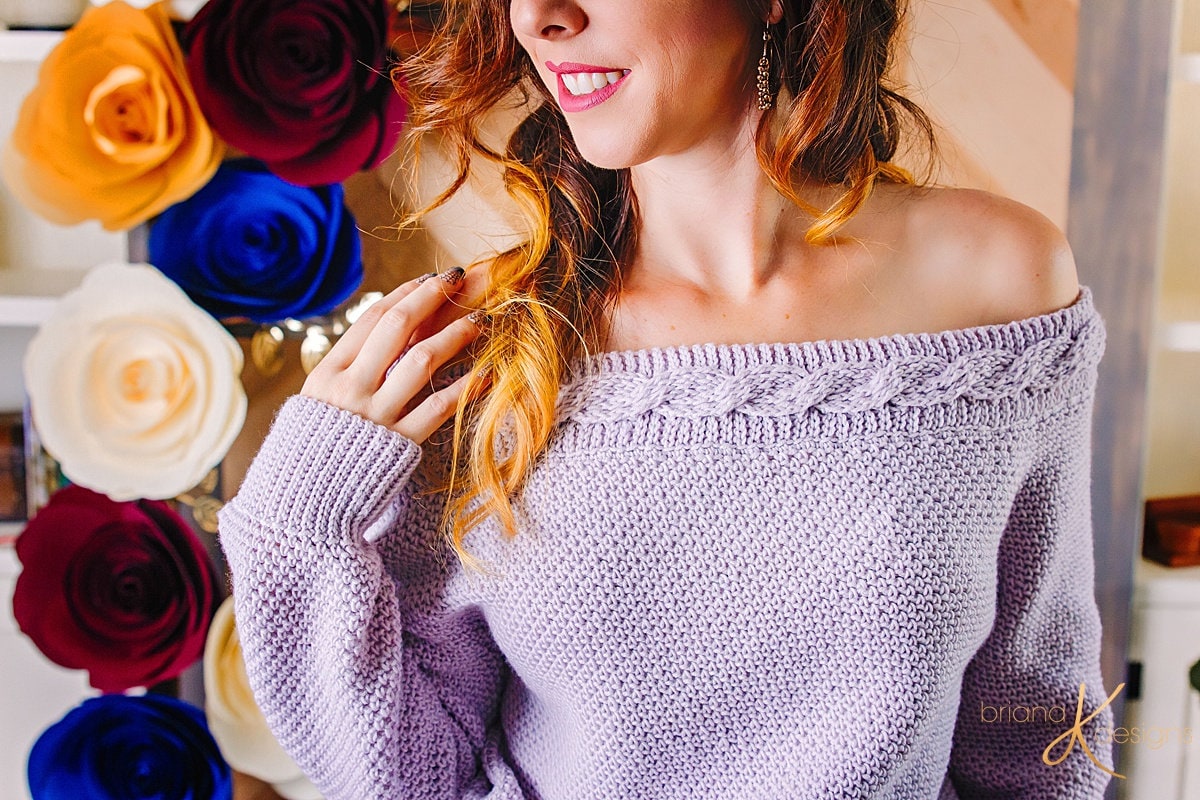 CROCHET PATTERN + VIDEO Valencia Infinity Cable Crochet Sweater Instant Download Size Small to 4x Crochet Pattern Fall & Winter Wear Fashion