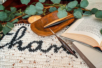 CROCHET PATTERN Thankful Crochet Table Runner Pattern Home Decor, Includes Chart, Holiday Fall Decor Crochet Pattern