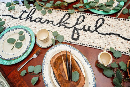 CROCHET PATTERN Thankful Crochet Table Runner Pattern Home Decor, Includes Chart, Holiday Fall Decor Crochet Pattern