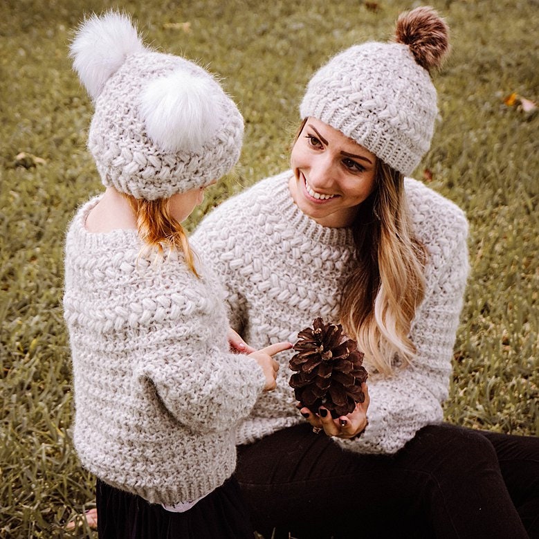 CROCHET PATTERN + VIDEO Macchiato Beanie Hat Crochet Pattern, Toque Beanie in sizes Baby, toddler, Child, Teen, Adult How To Pattern
