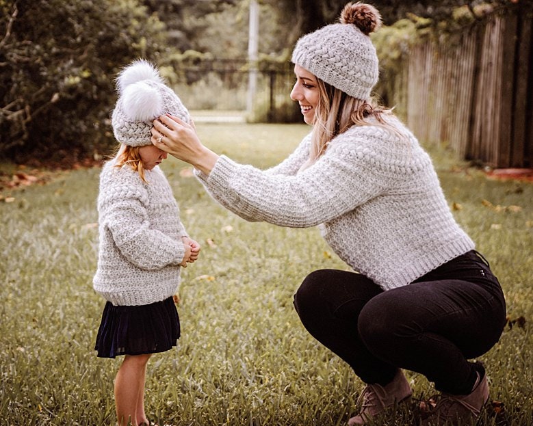 CROCHET PATTERN + VIDEO Macchiato Beanie Hat Crochet Pattern, Toque Beanie in sizes Baby, toddler, Child, Teen, Adult How To Pattern