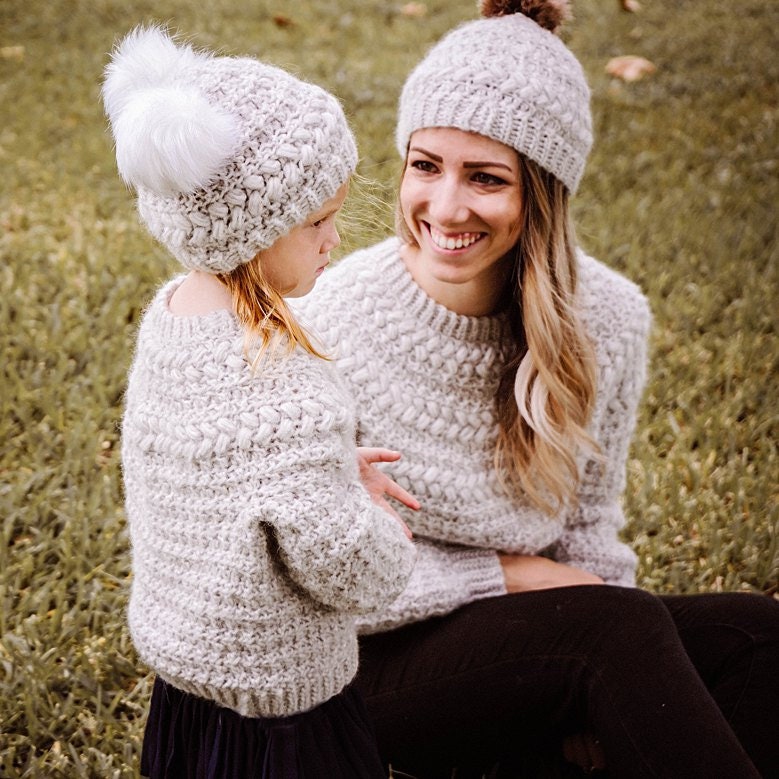CROCHET PATTERN + VIDEO Macchiato Beanie Hat Crochet Pattern, Toque Beanie in sizes Baby, toddler, Child, Teen, Adult How To Pattern