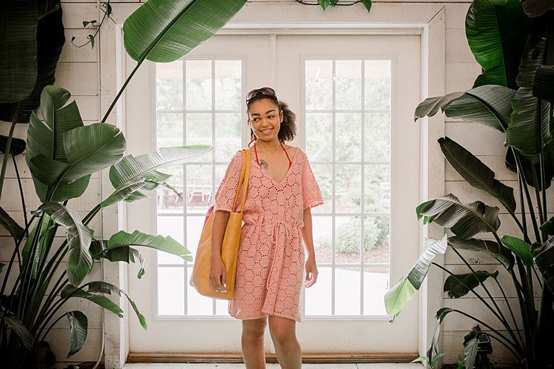 CROCHET PATTERN Hexagon Beach Summer Dress Cover-up Sun Kissed Pattern Crochet, Size Small to XL