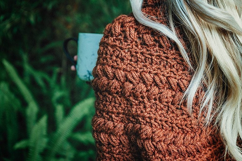 CROCHET PATTERN + VIDEO Macchiato Crochet Poncho Pattern, Baby, Toddler, Child, Adult, Plus Size Crochet Pattern, Fall & Winter Wear Fashion