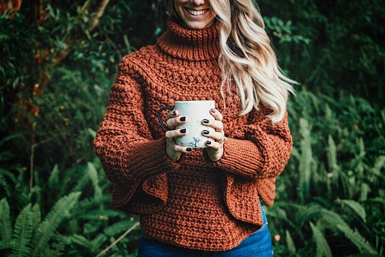 CROCHET PATTERN + VIDEO Macchiato Crochet Poncho Pattern, Baby, Toddler, Child, Adult, Plus Size Crochet Pattern, Fall & Winter Wear Fashion