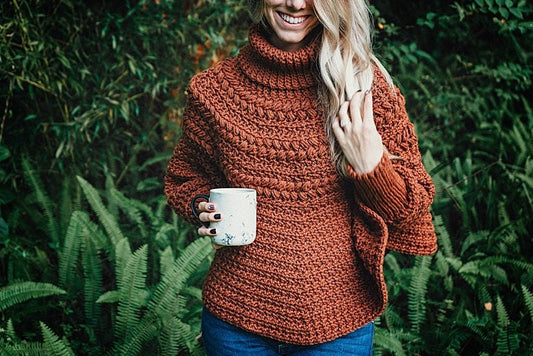 CROCHET PATTERN + VIDEO Macchiato Crochet Poncho Pattern, Baby, Toddler, Child, Adult, Plus Size Crochet Pattern, Fall & Winter Wear Fashion