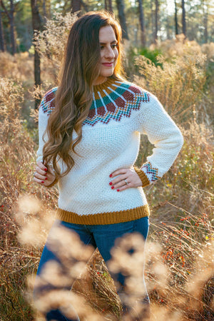 CROCHET PATTERN + VIDEO Traveler Fair Isle Crochet Sweater, xs to 5x sizes, Pullover Crochet Colorwork Pattern, Video Tutorial Incl.