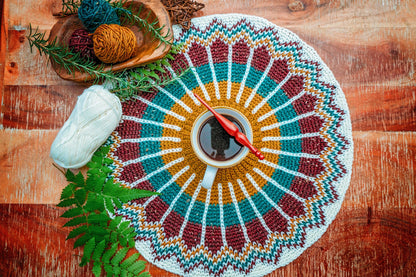 CROCHET PATTERN + VIDEO Traveler Fair Isle Crochet Sweater, xs to 5x sizes, Pullover Crochet Colorwork Pattern, Video Tutorial Incl.