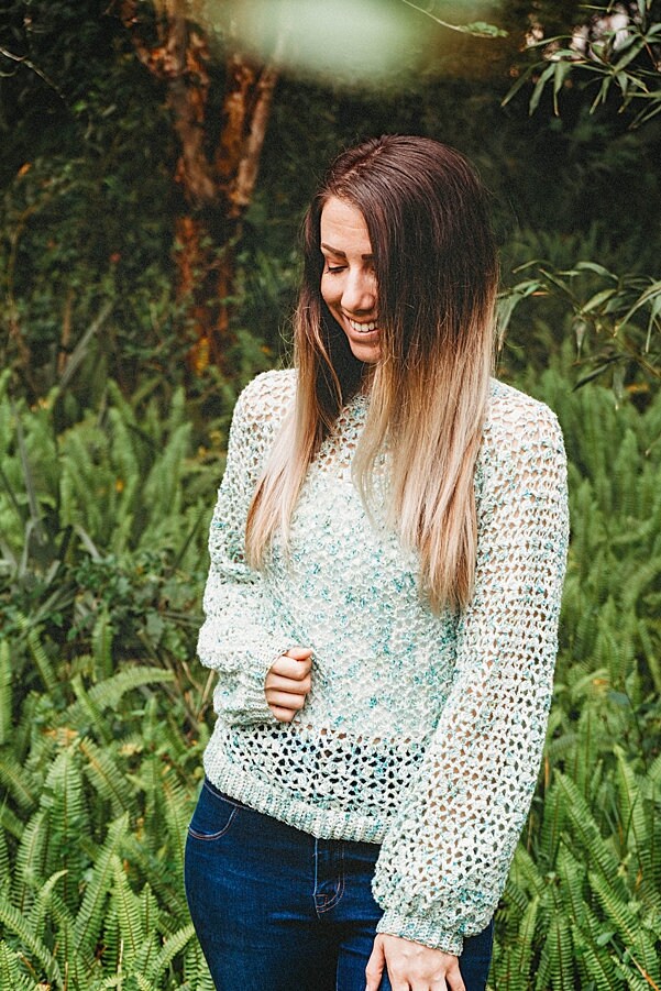 CROCHET PATTERN + VIDEO Muse Summer Crochet Lace Top Pattern, Size xs to 5X Crochet Pattern, Spring & Summer Women's Wear Fashion