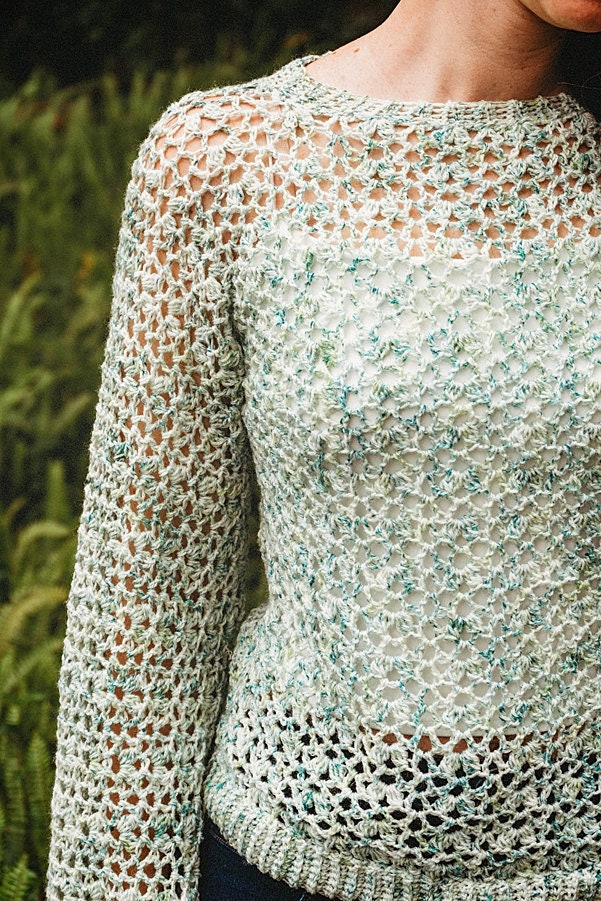 CROCHET PATTERN + VIDEO Muse Summer Crochet Lace Top Pattern, Size xs to 5X Crochet Pattern, Spring & Summer Women's Wear Fashion