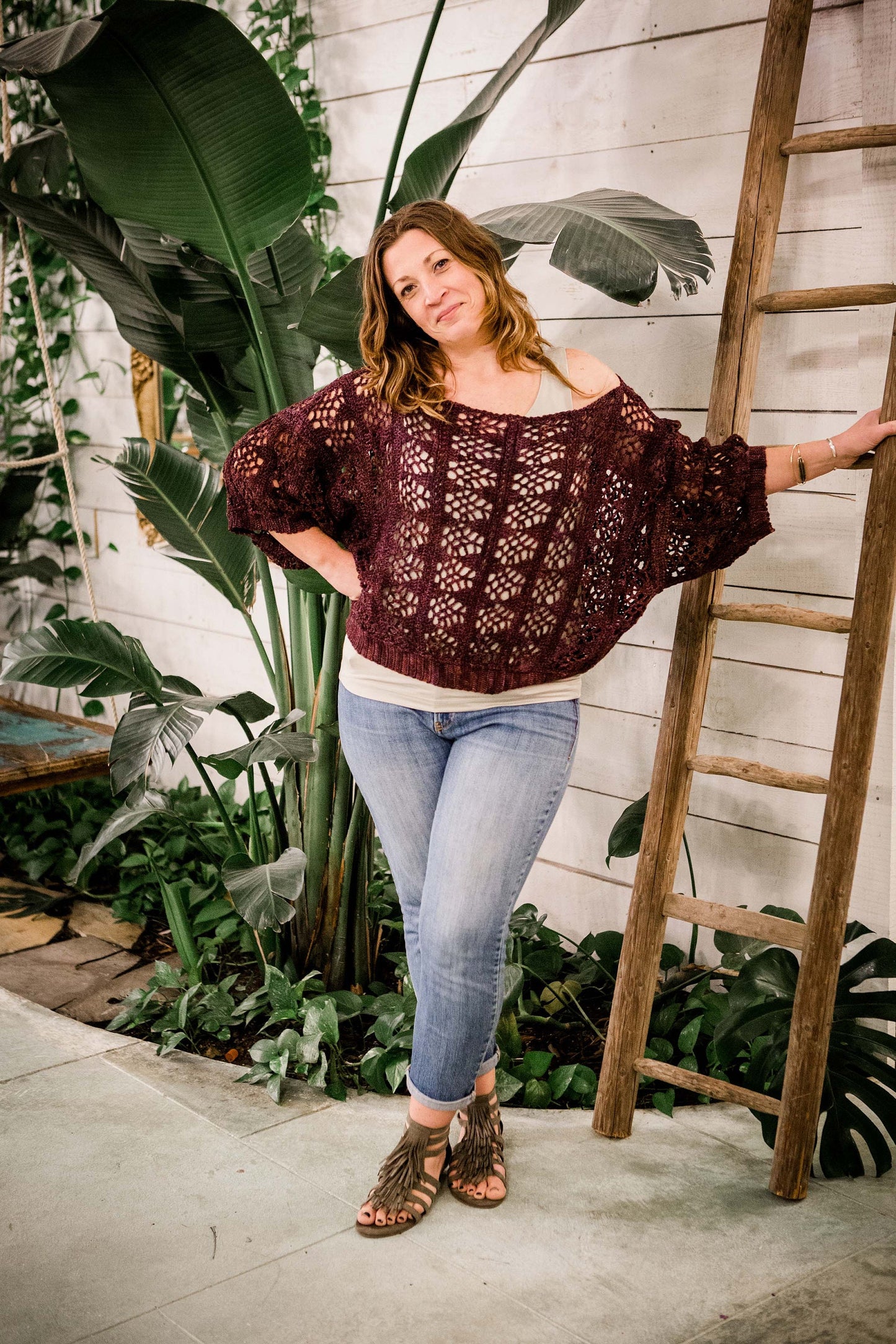 CROCHET PATTERN + VIDEO Key Largo Crochet Top Pattern, Size X-Small to 5x Crochet Pattern, Spring & Summer Women's Wear Fashion