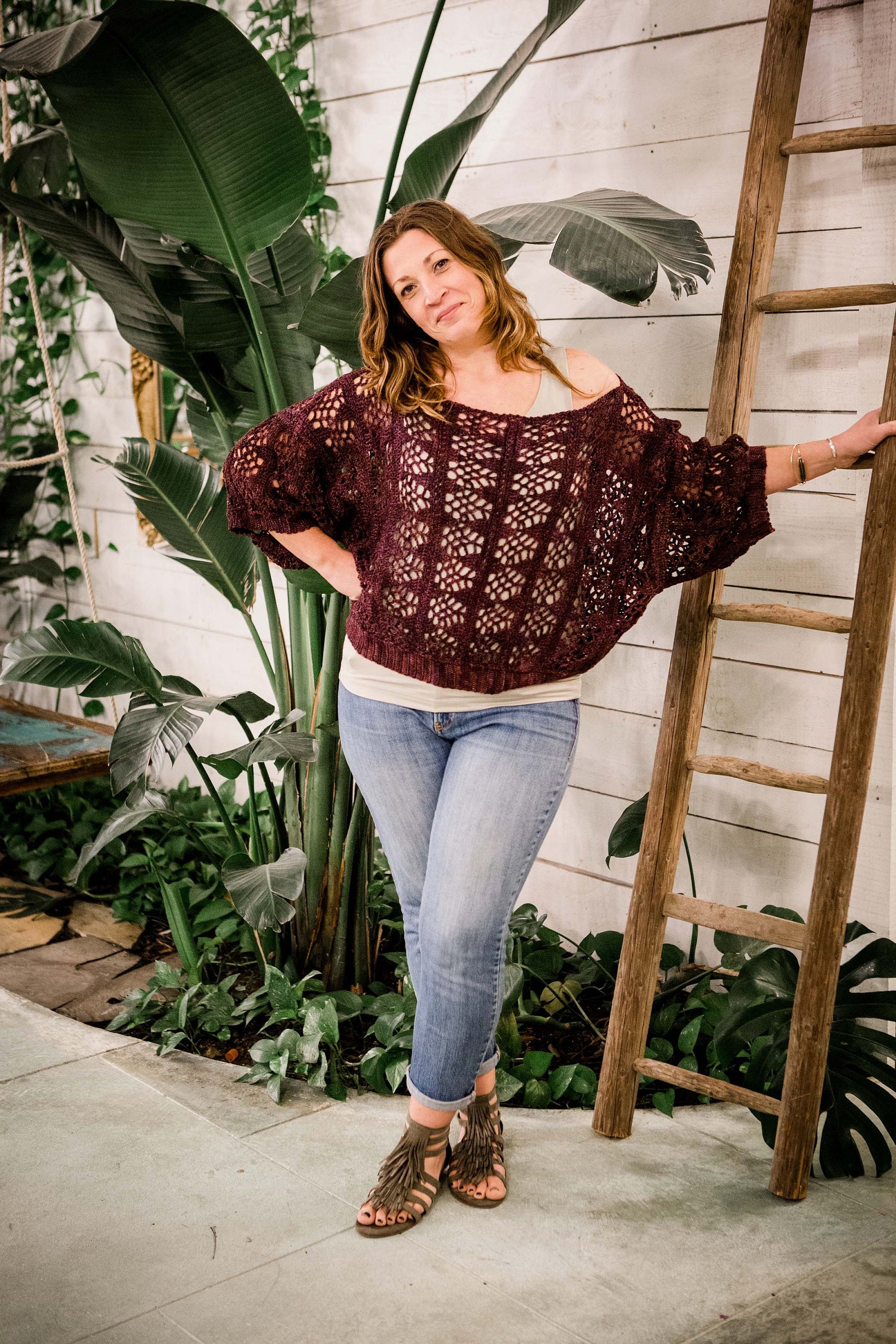CROCHET PATTERN + VIDEO Key Largo Crochet Top Pattern, Size X-Small to 5x Crochet Pattern, Spring & Summer Women's Wear Fashion