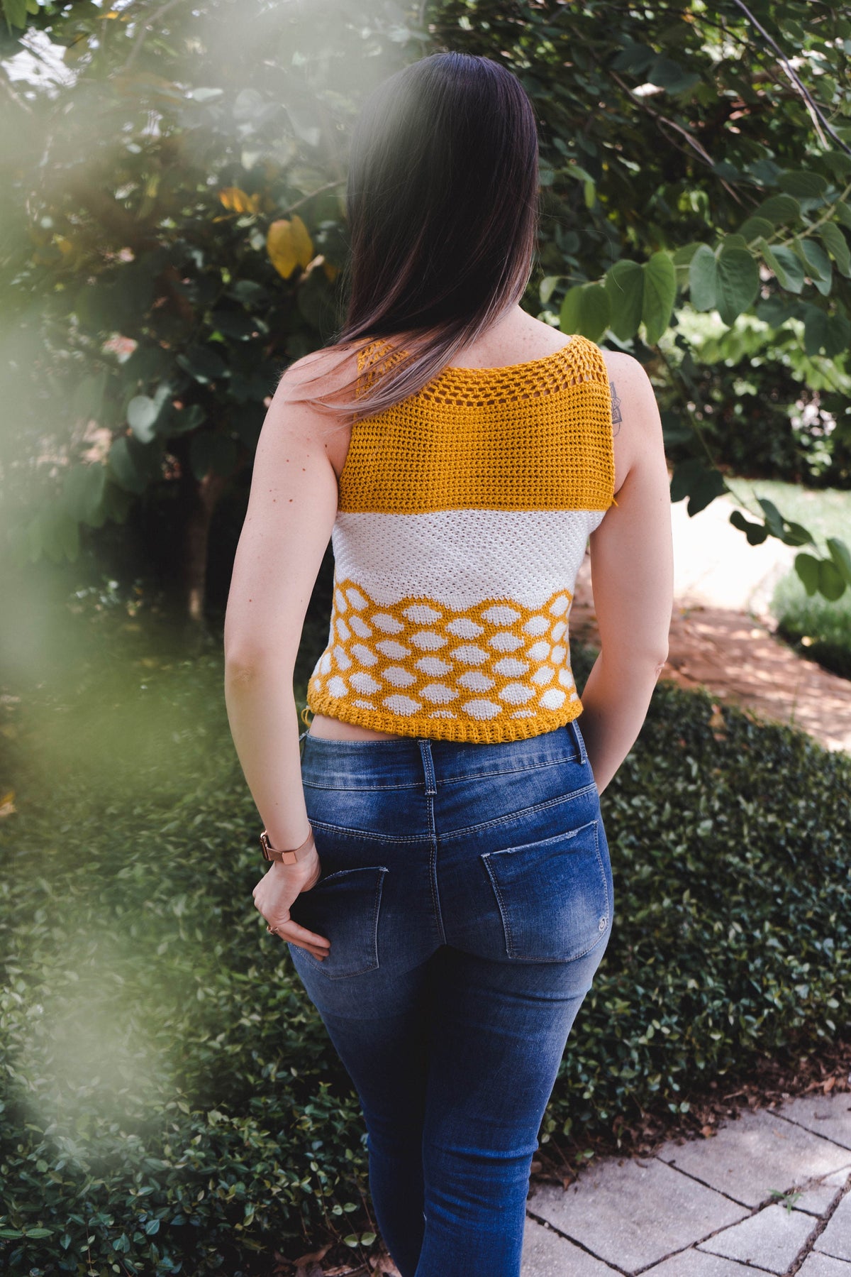 CROCHET PATTERN + VIDEO Queen Bee Crochet Tank Top Pattern, Size xxs to 5x Crochet Pattern, Spring & Summer Women's Wear Fashion