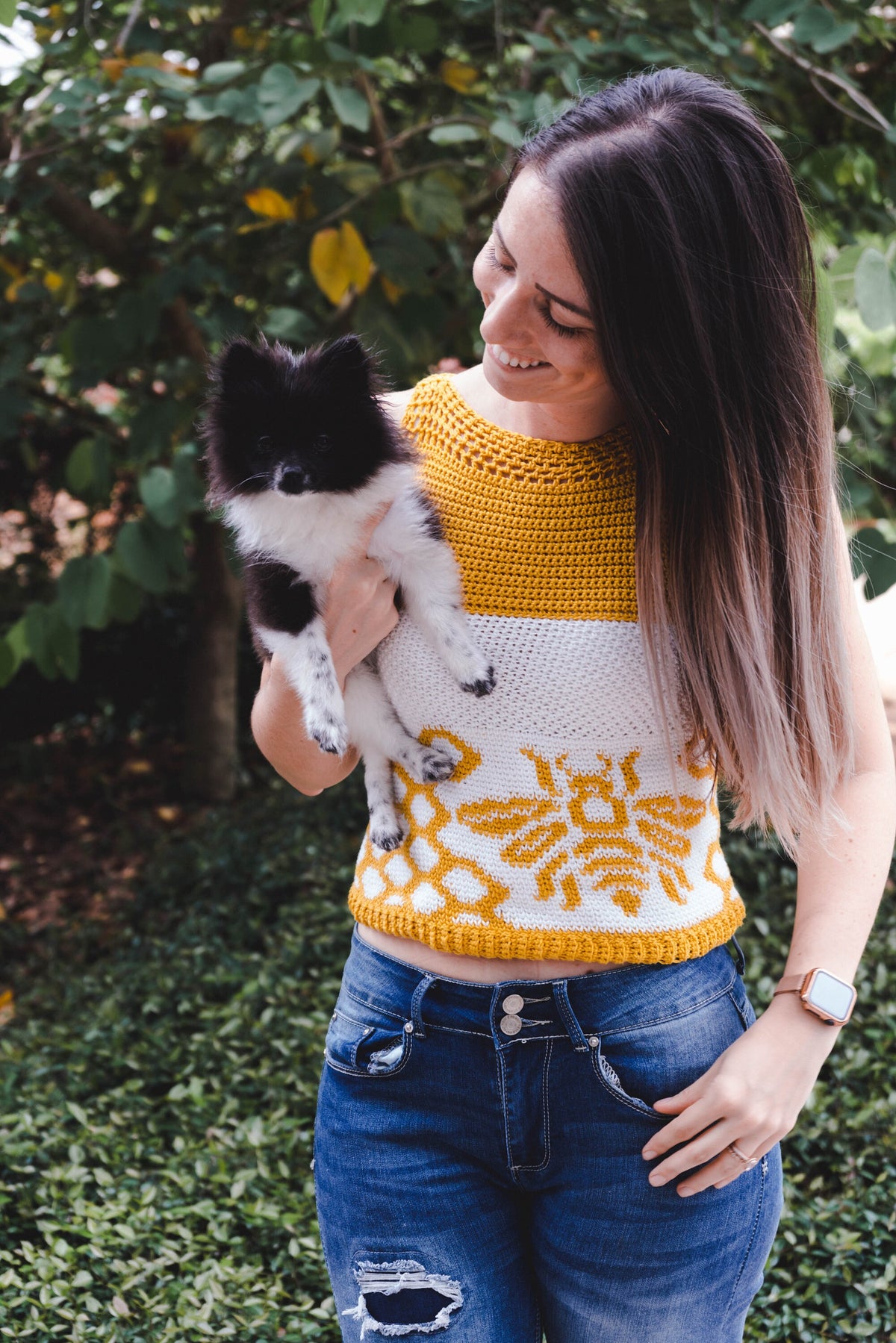 CROCHET PATTERN + VIDEO Queen Bee Crochet Tank Top Pattern, Size xxs to 5x Crochet Pattern, Spring & Summer Women's Wear Fashion