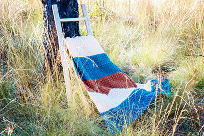 CROCHET PATTERN + VIDEO Sanibel Crochet Blanket, Home Decor, Crochet Video Tutorial Included, Diy Crochet Blanket