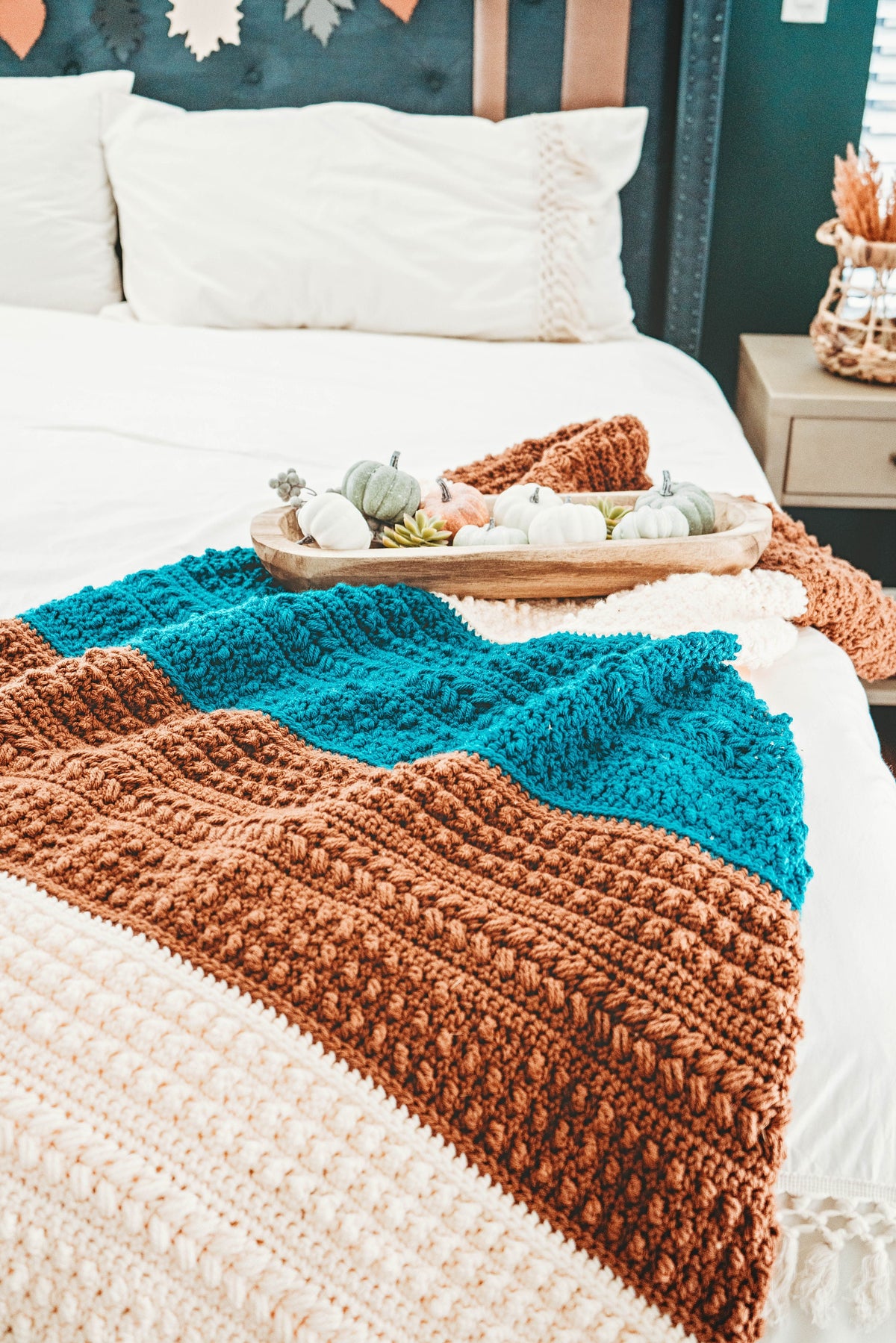 CROCHET PATTERN + VIDEO Sanibel Crochet Blanket, Home Decor, Crochet Video Tutorial Included, Diy Crochet Blanket