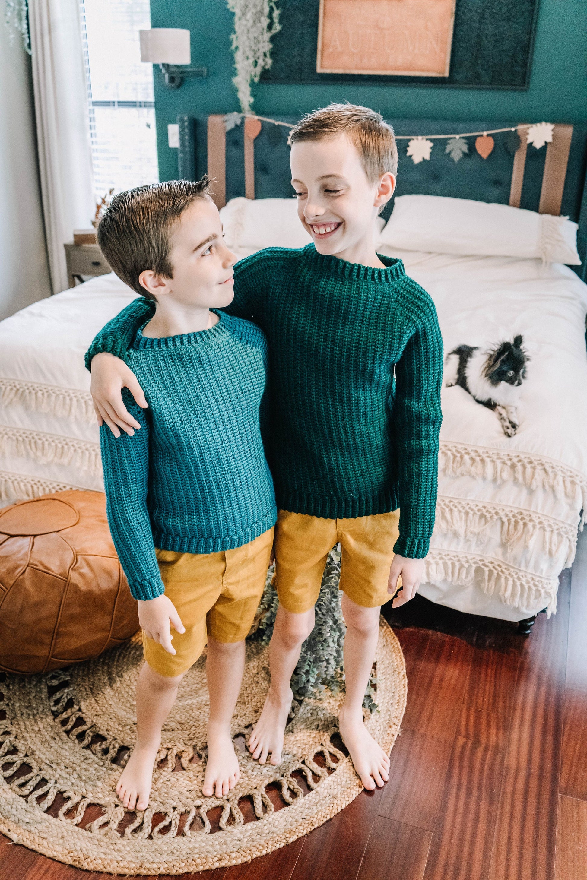 CROCHET PATTERN + VIDEO Everyday Crochet Sweater Pattern, Child & Adult sizes to 5x, Pullover Crochet Sweater Pattern, Video Tutorial Incl.