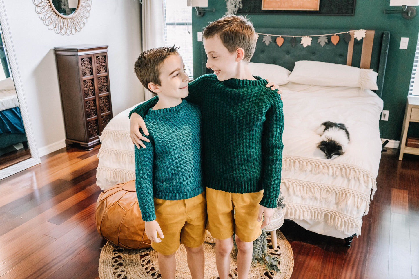 CROCHET PATTERN + VIDEO Everyday Crochet Sweater Pattern, Child & Adult sizes to 5x, Pullover Crochet Sweater Pattern, Video Tutorial Incl.