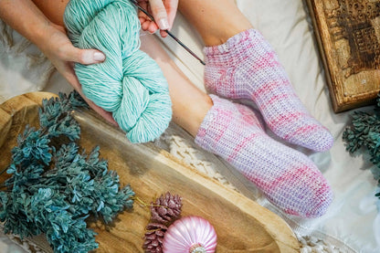 CROCHET PATTERN + VIDEO Simple & Best Crochet Sock Pattern, Instant Download, Easy to follow footwear fashion, beginner crochet pattern