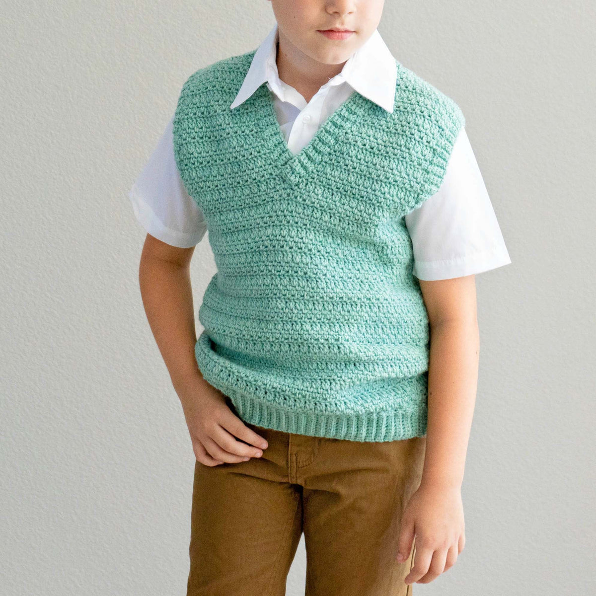 CROCHET PATTERN + VIDEO Heatherly Crochet Vest Instant Download Pdf Pattern, Child- Adult sizes, Crochet Pattern