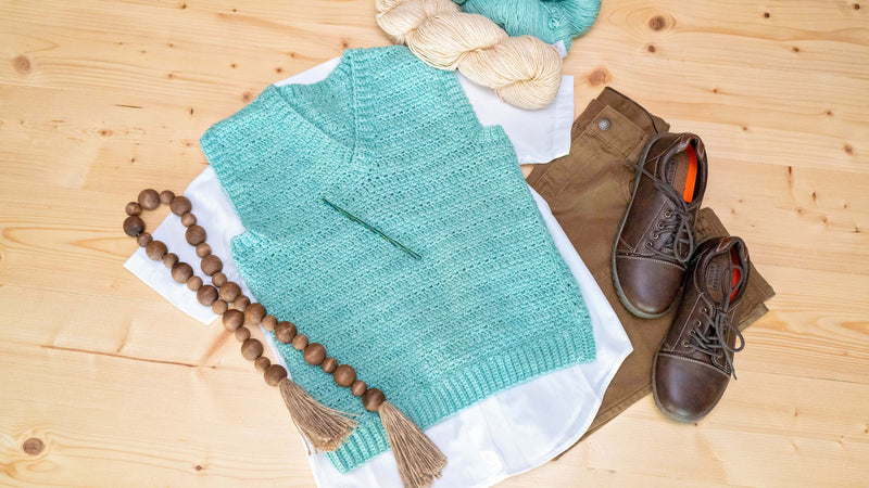 CROCHET PATTERN + VIDEO Heatherly Crochet Vest Instant Download Pdf Pattern, Child- Adult sizes, Crochet Pattern