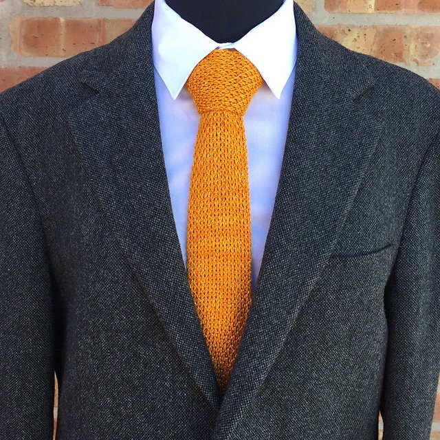 KNIT PATTERN Knit Pattern Men's Tie Instant Download, Knit Men's Tie- Wakefield Design for Men, Men's Accessory, Business Attire, Men's Gift
