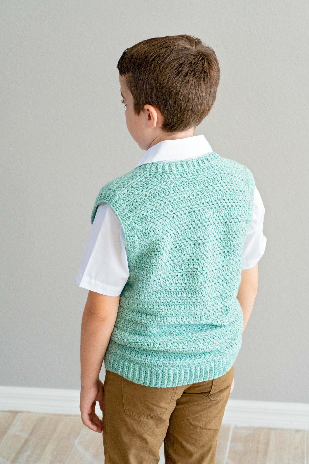 CROCHET PATTERN + VIDEO Heatherly Crochet Vest Instant Download Pdf Pattern, Child- Adult sizes, Crochet Pattern