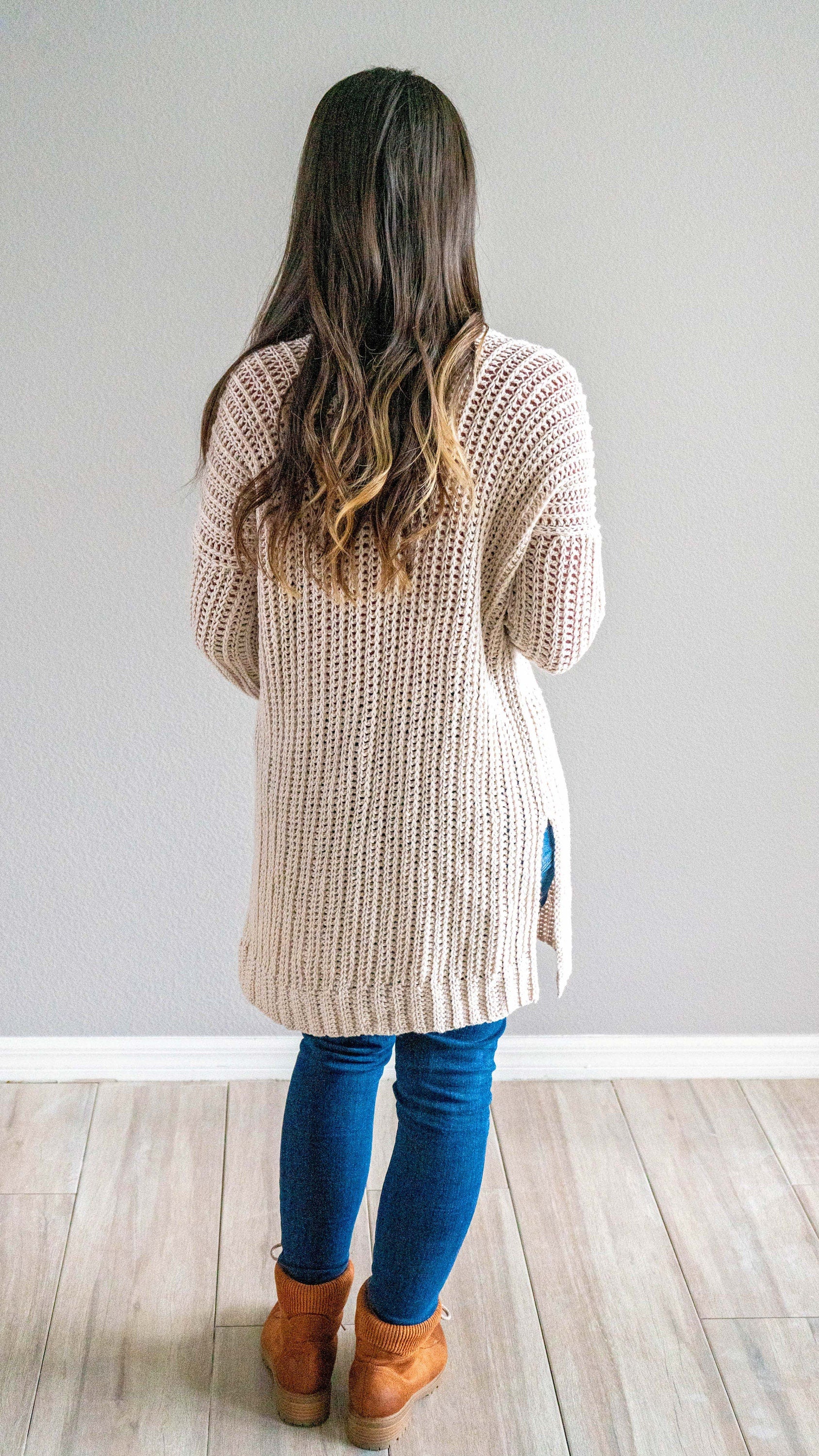 CROCHET PATTERN + VIDEO Campside Crochet Cardigan Instant Download Pdf Pattern, Size Inclusive Crochet Pattern, Fall & Winter Wear Fashion