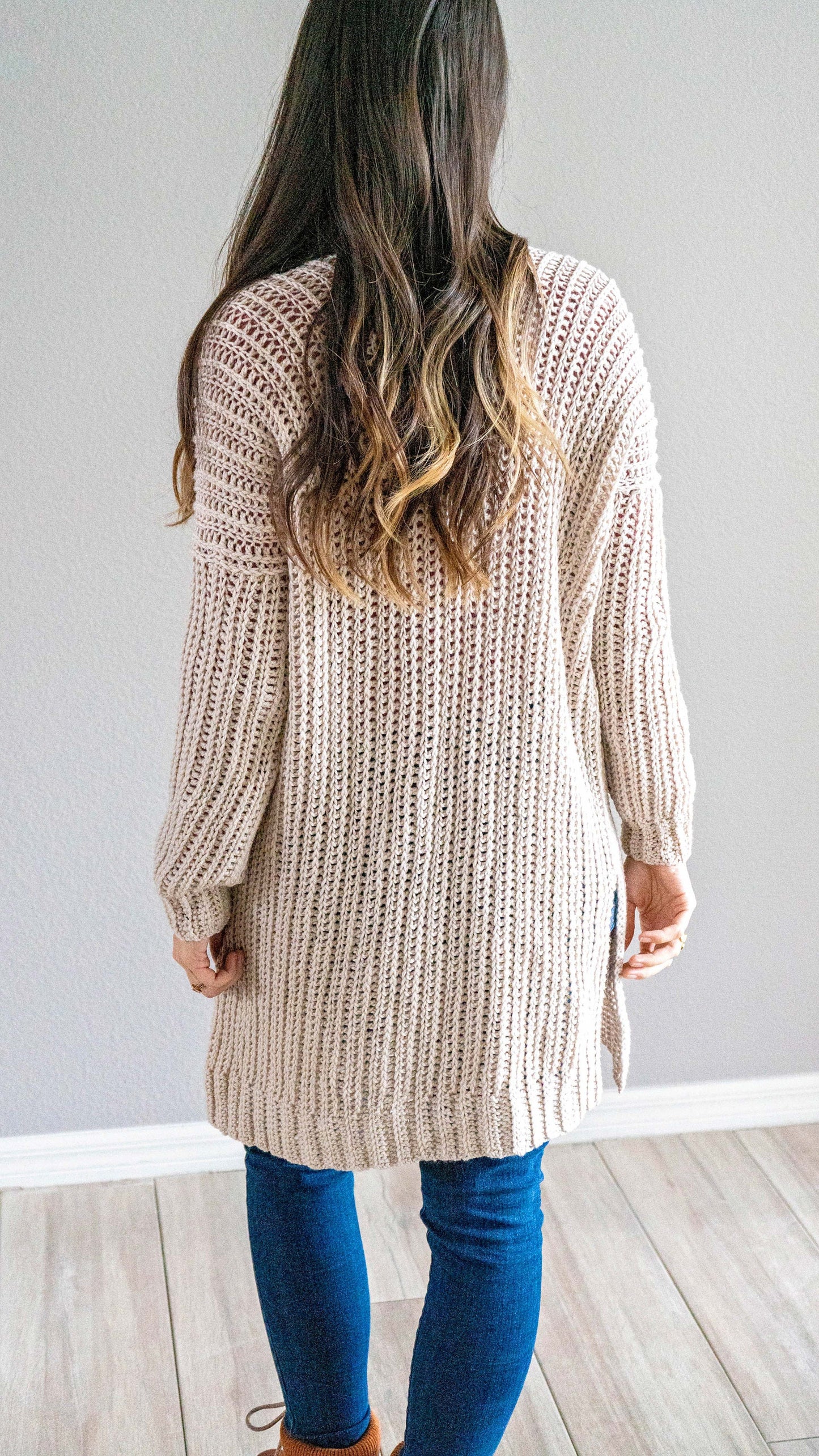 CROCHET PATTERN + VIDEO Campside Crochet Cardigan Instant Download Pdf Pattern, Size Inclusive Crochet Pattern, Fall & Winter Wear Fashion