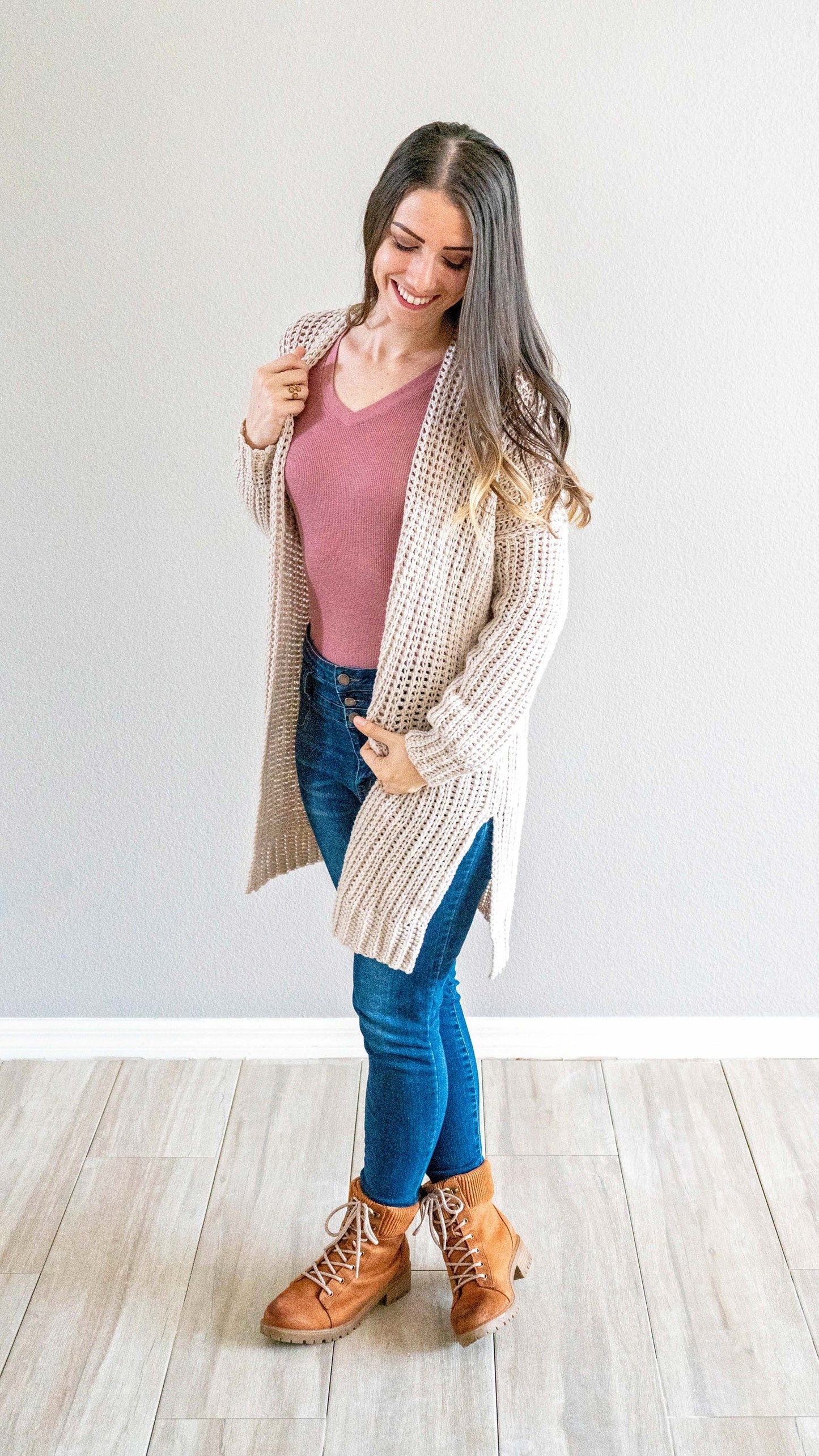 CROCHET PATTERN + VIDEO Campside Crochet Cardigan Instant Download Pdf Pattern, Size Inclusive Crochet Pattern, Fall & Winter Wear Fashion