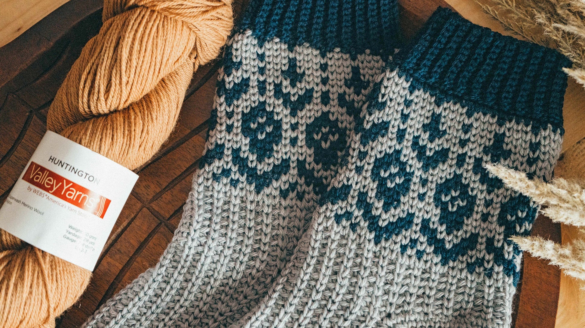 CROCHET PATTERN + VIDEO Woodland Walker Colorwork Crochet Sock Pattern, Easy to follow crochet pattern with video, intermediate crochet