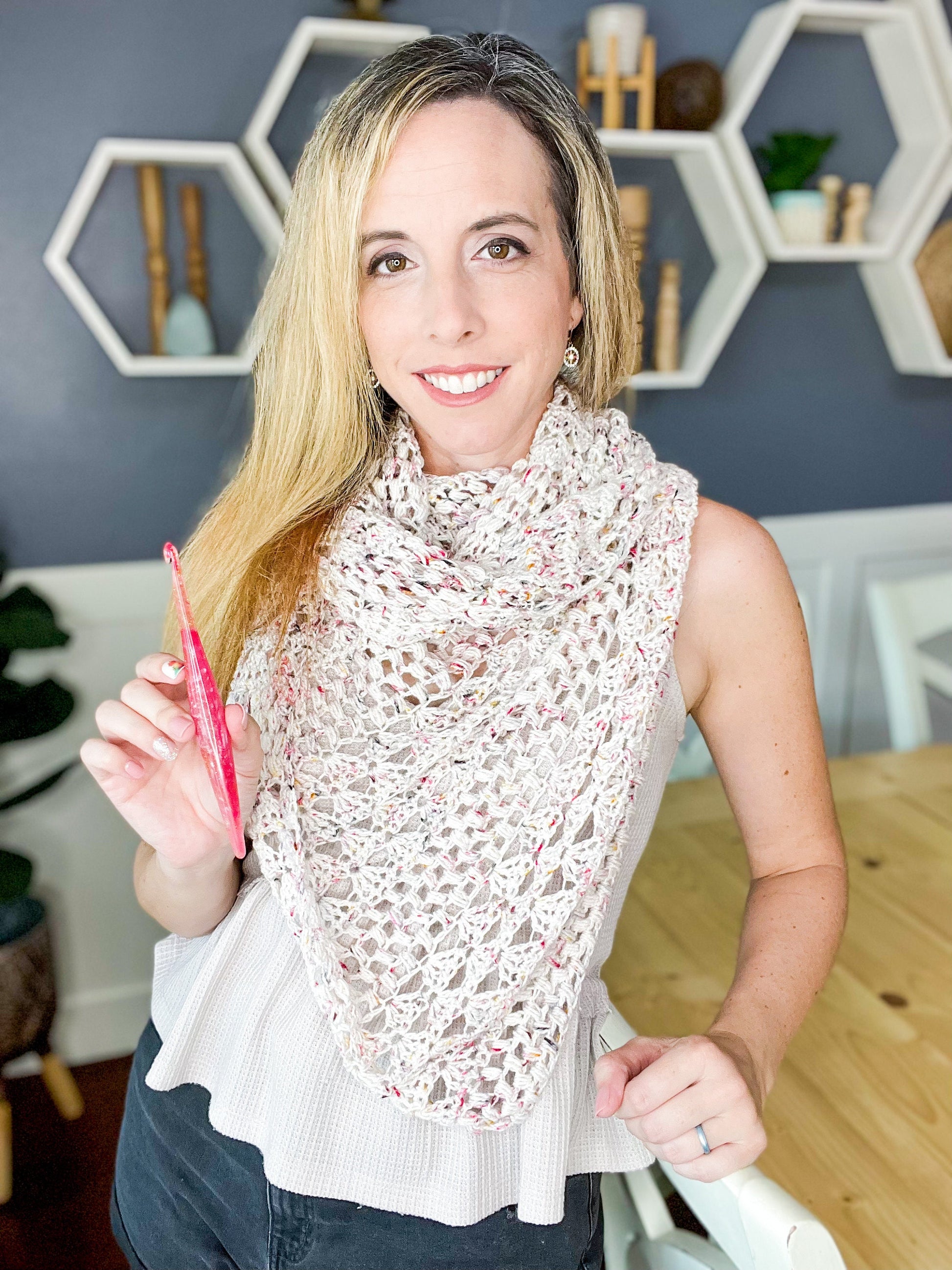 CROCHET PATTERN It's a Wrap Shawl Crochet Easy Pattern, Women's Accessory, Easy to Follow Pattern with Chart