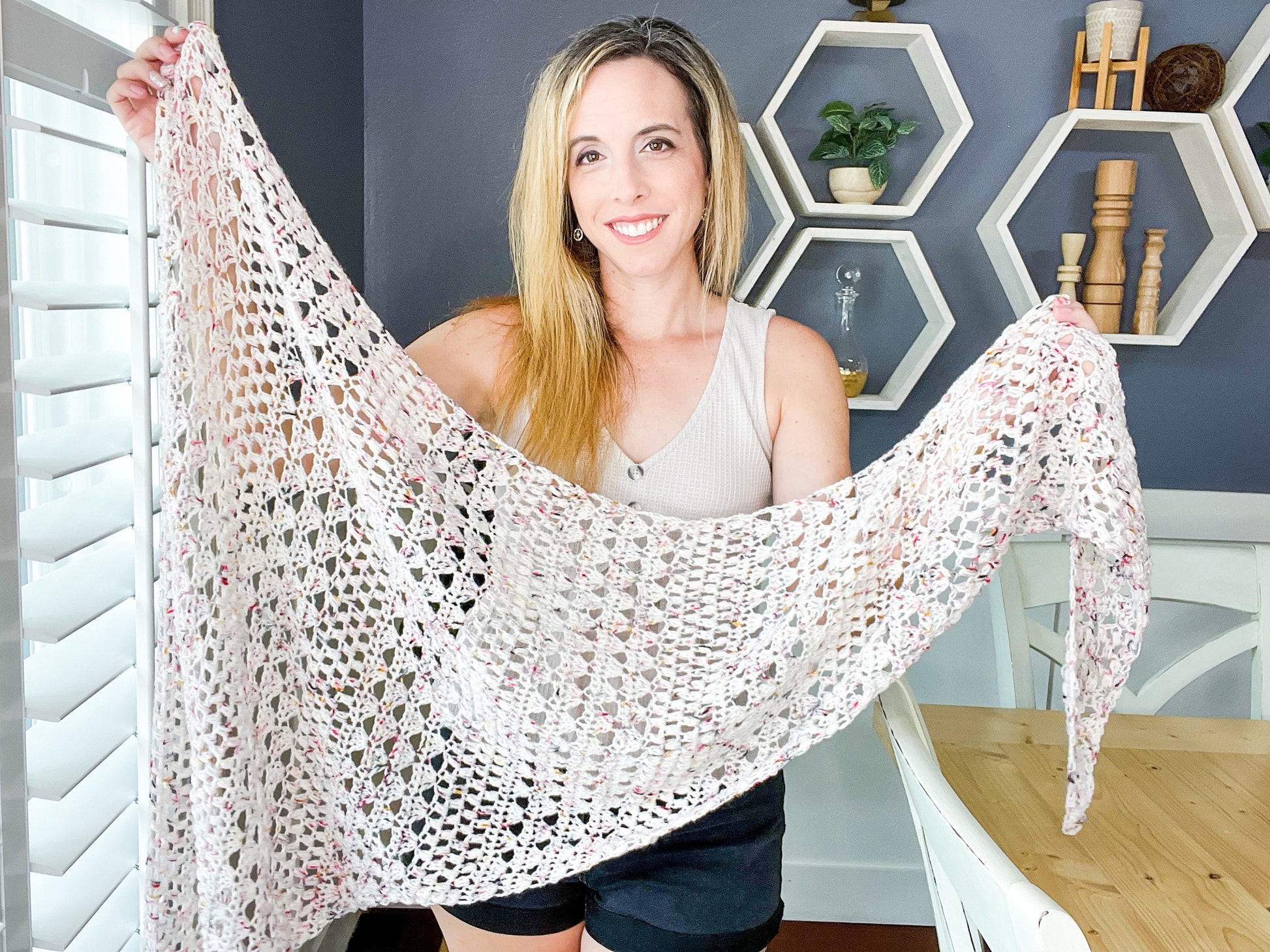 CROCHET PATTERN It's a Wrap Shawl Crochet Easy Pattern, Women's Accessory, Easy to Follow Pattern with Chart