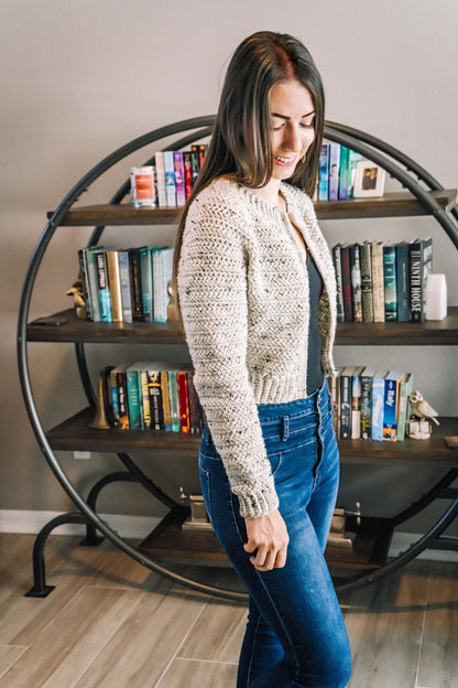 CROCHET PATTERN + VIDEO Cascade Adult Crochet Cardigan, Size Inclusive xs to 5X, Fall & Winter Fashion Wear, Hooded and Pocket Options