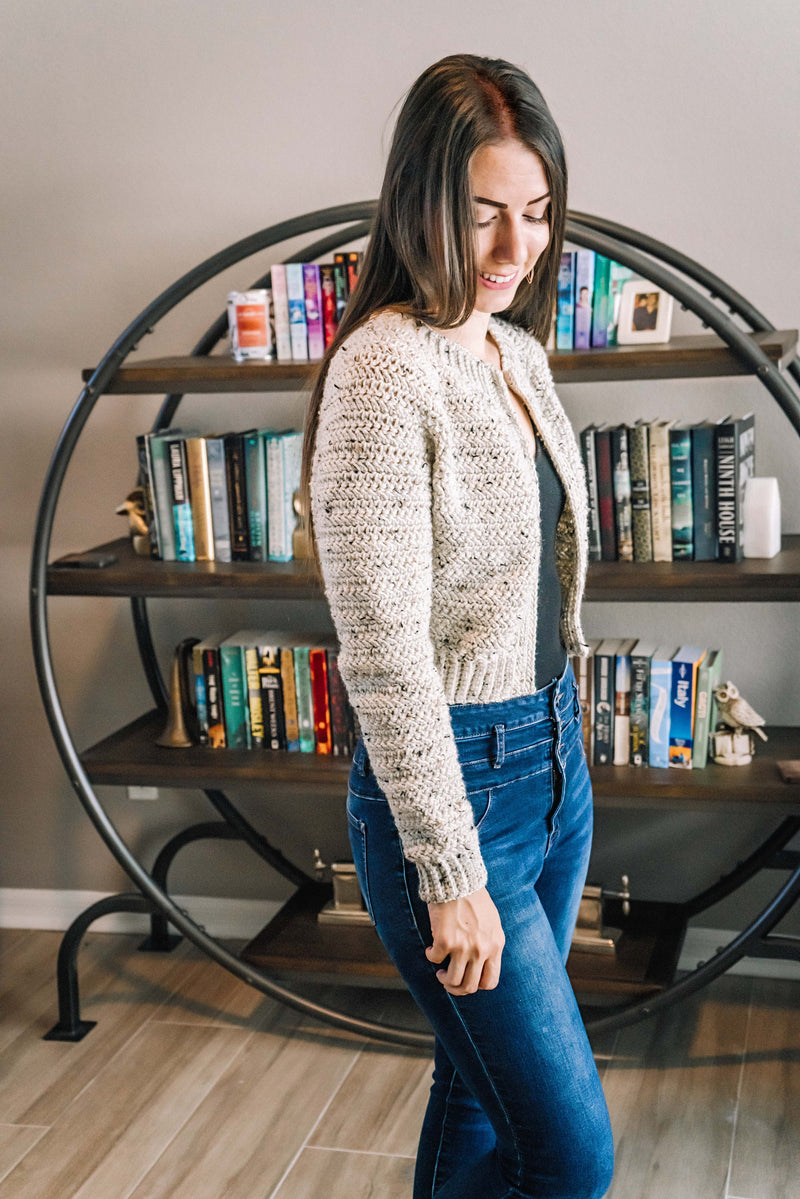 CROCHET PATTERN + VIDEO Cascade Adult Crochet Cardigan, Size Inclusive xs to 5X, Fall & Winter Fashion Wear, Hooded and Pocket Options