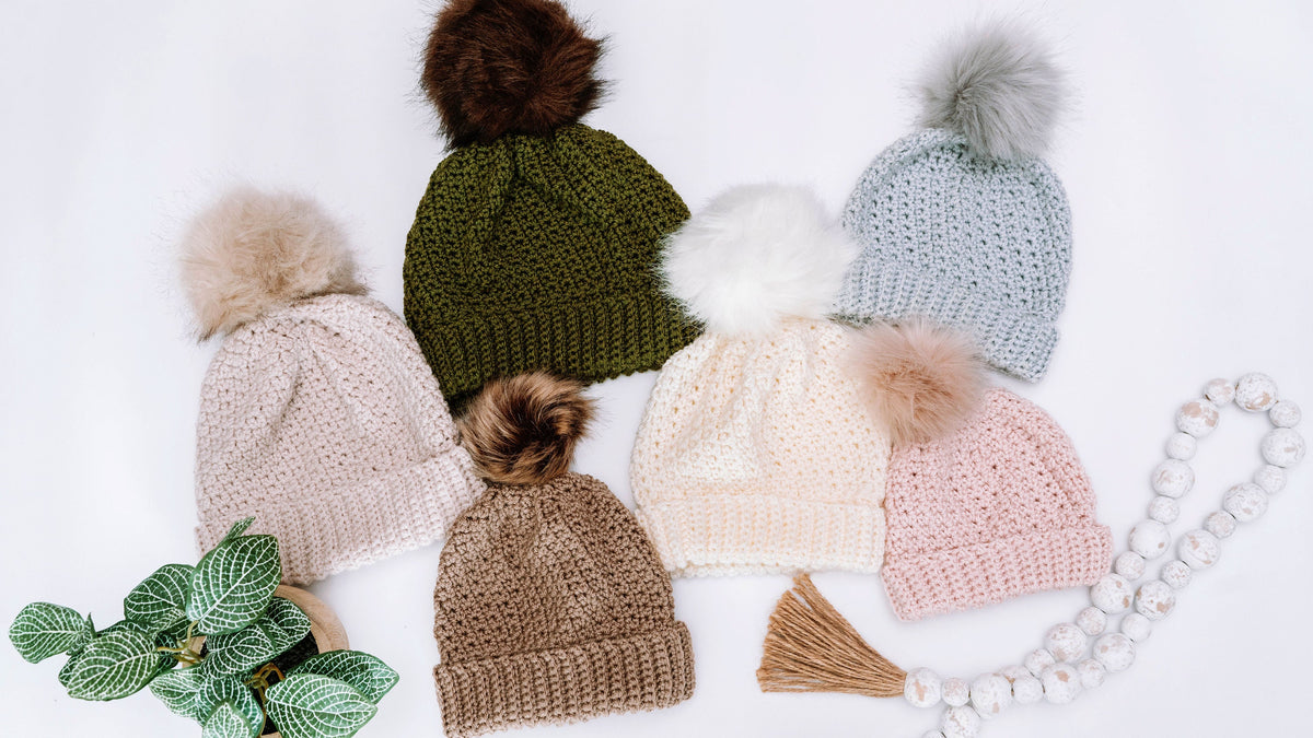 CROCHET PATTERN + VIDEO Create A Cozy Beanie With This Easy Crochet Pattern! Quick and easy crochet hat pattern. Beginner Crochet Pattern.